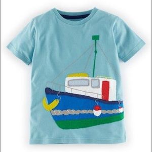 Mini Biden “Boat” Appliqué T-shirt,